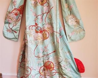 Beautiful handcrafted oriental kimono