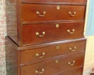 Antique chest on chest