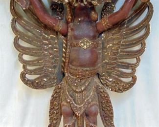 Large Garuda carving, Indonesian