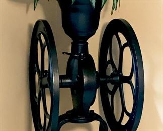 Decorative vintage coffee mill