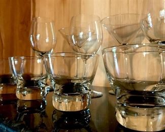 Glass stemware 