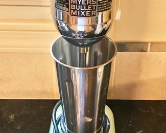 Myers Bullet Mixer, vintage milkshake mixer