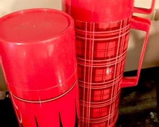 Red thermos