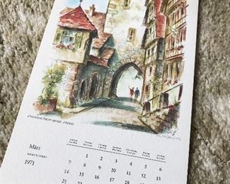 1971 German calendar