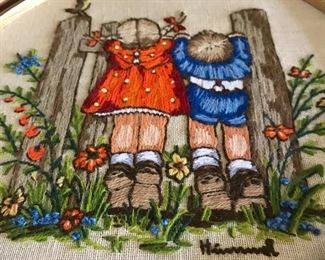 Hand-stitched Hummel