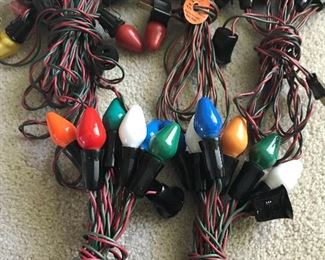 Vintage Christmas lights