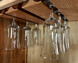 Glass stemware