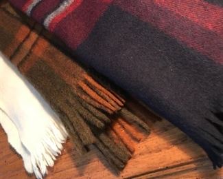 Wool and cashmere scarves