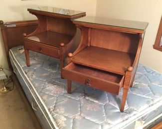 002 Kent Coffey Cherry End Tables