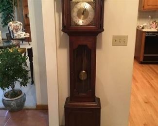 006 Grandmother Clock and Telephone Table