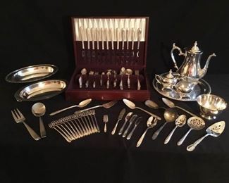 Nobility Plate Silver Service Set