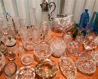 Vintage Cut Glass and Crystal
