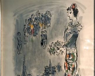 Vintage Chagall Poster