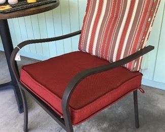 Nice outdoor chairs with cushions