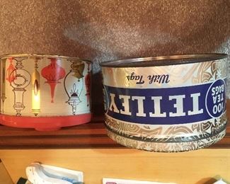 Vintage tins