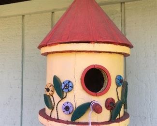 Handmade bird houses