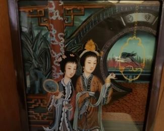 Chinese Reverse Paintings on Glass