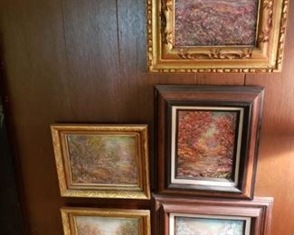 Many Oil Paintings