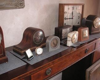Vintage clock collection