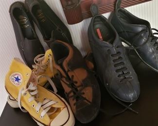 Shoes...Prada, Vintage Converse/Chuck Taylor...many more
