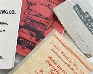 Vintage Yacht /Parts..catalogues/booklets