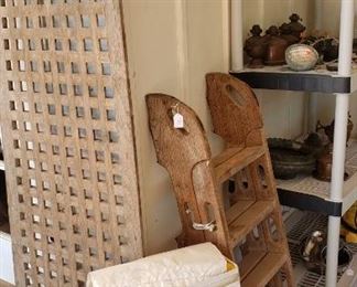 vintage yacht ladder...yacht/boat  items