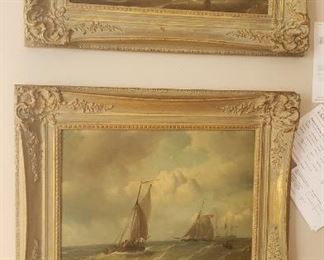 1864 oil paintings...Petrus Paulius Schliedge I