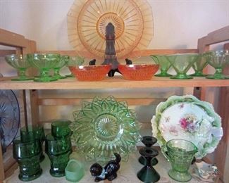 Depression glass plus