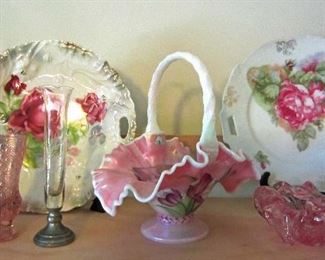 Fenton and decorator plates