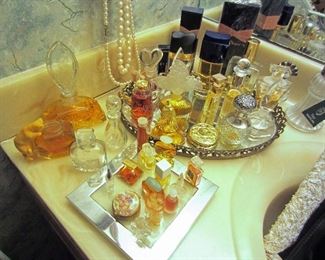 Perfume bottle collection