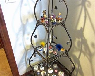 tower display stand with novelty boxes