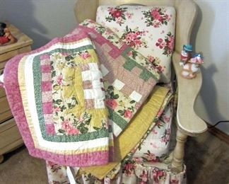 Another quilt covering great chair