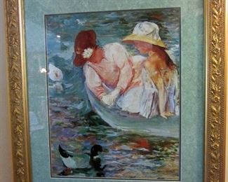 Mary Cassatt large framed print 