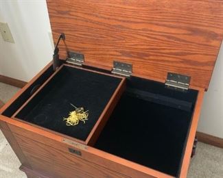 Wooden chest