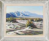 Paul Grimm (1891-1974) Californian
UNDER THE SUN, oil painting on canvas, signed lower right, titled and signed on verso, 24 x 30”, framed, in very good studio condition.