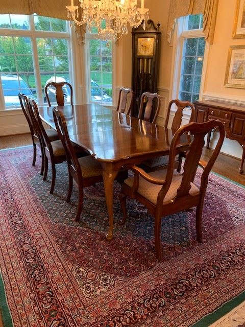 Pennsylvania House Dining Table and Chairs