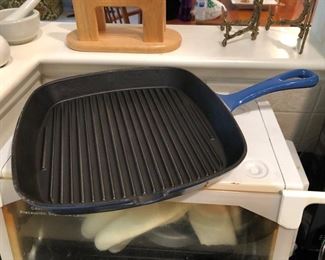 Le Creuset griddle pan