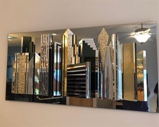 Mirrored cityscape!