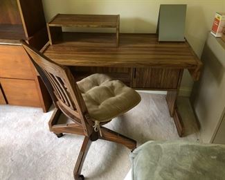 Desk and chair