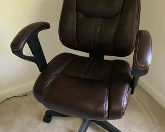 Leather office chair