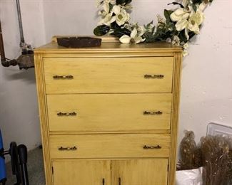Vintage tall dresser