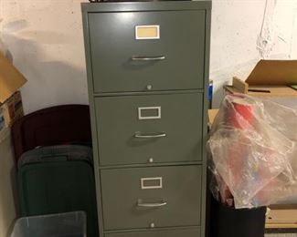 Tall Hon file cabinet