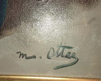 Artist's signature