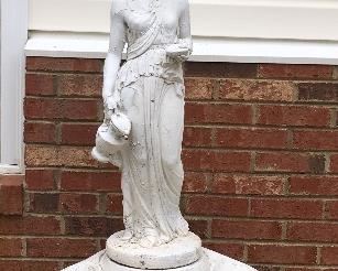 Cement water fountain