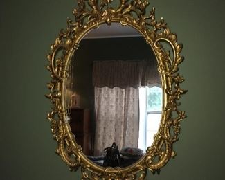 Rococo style mirror