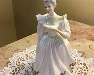 Royal Doulton December figurine