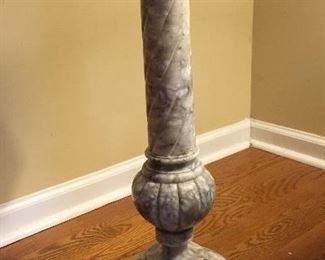 Art Deco marble plant stand