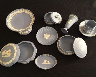 Various Wedgwood pieces