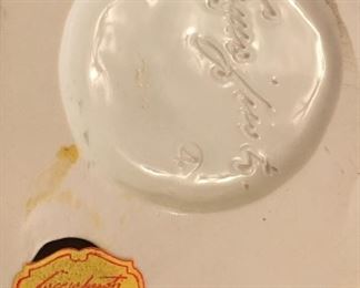 Maker's mark and label