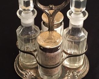 Vintage condiment caddy